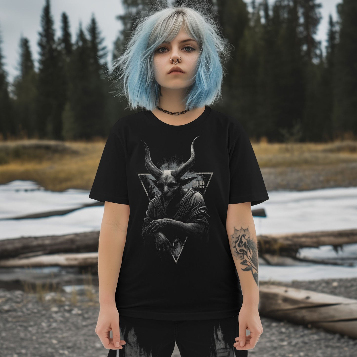 devil inside shirt