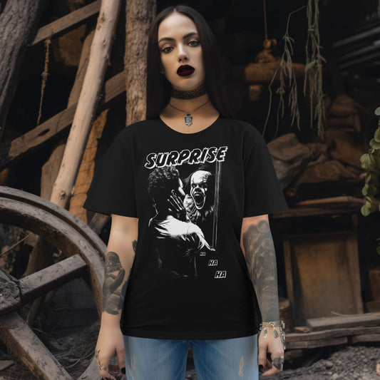 evil mirror clown dark art shirt